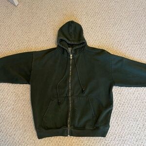 DARK GREEN CHRISTY HOODIE